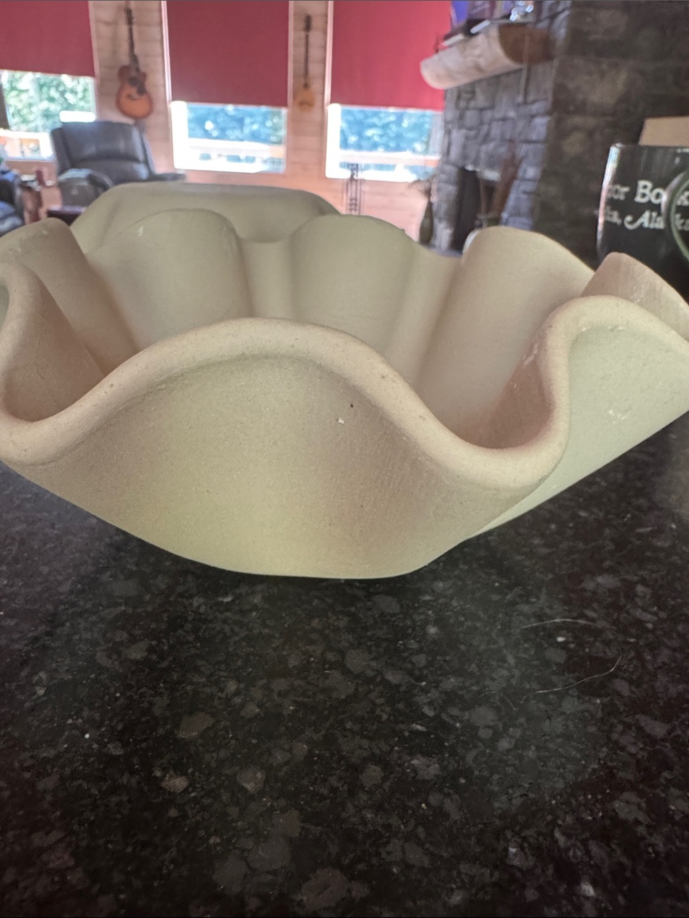 Pampered Chef Stoneware tortilla bowls brand new set of 2 - Picture 2 of 5